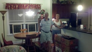 My mother, Ginny, and her brother...Uncle Frisco